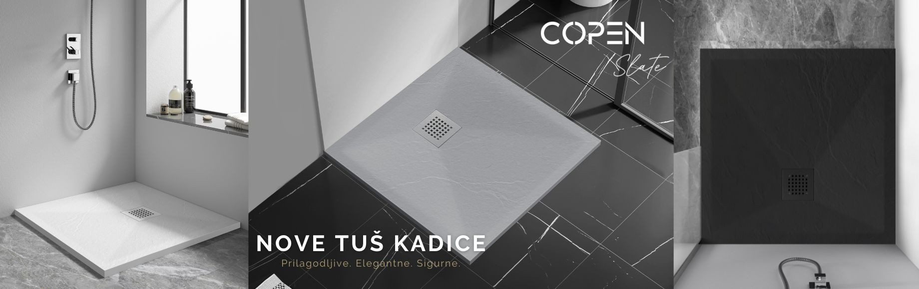 Kako izabrati idealnu tuš kadicu? Vodič kroz materijale, dimenzije i prednosti Slate modela