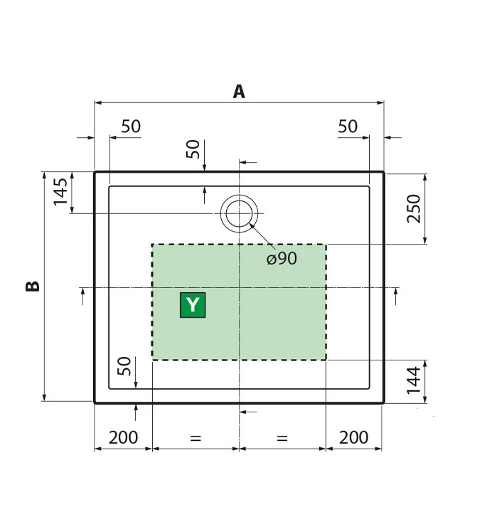 Tuš kada Novellini OLYMPIC NEW 120X80 H4.5 OLN1208011-30