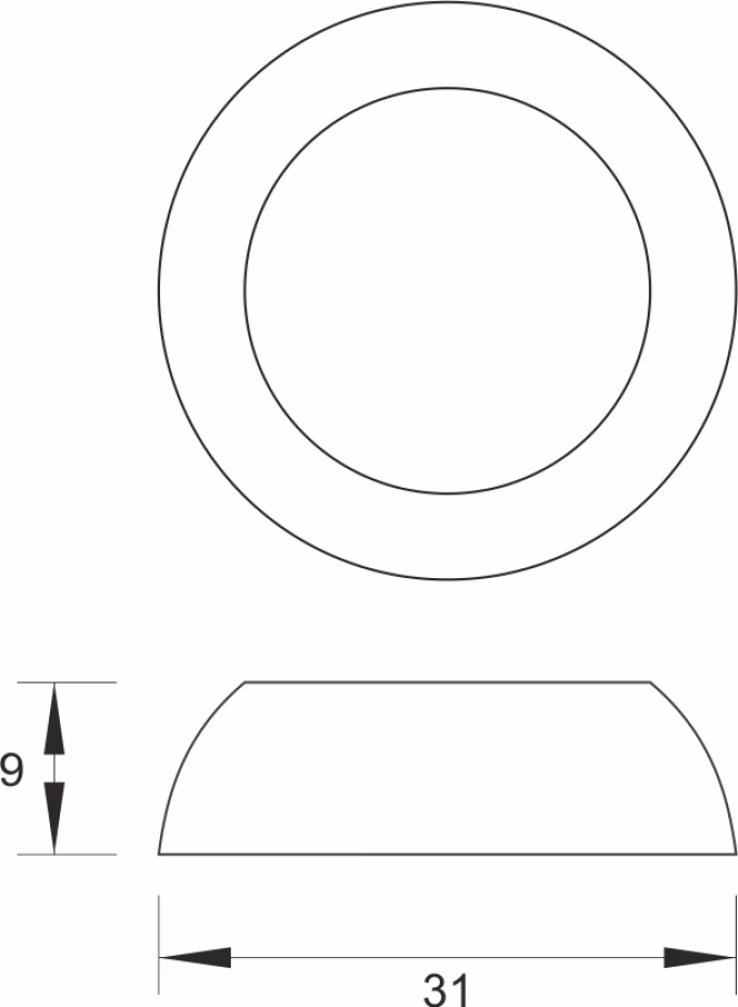 Ukrasna navrtka MINOTTI za mešač QUADRA