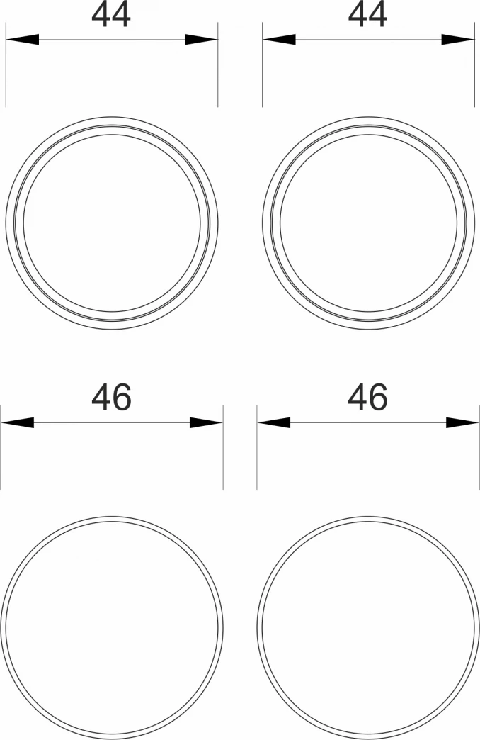 O-ring gumice MINOTTI STH fi40 ( set semeringa )