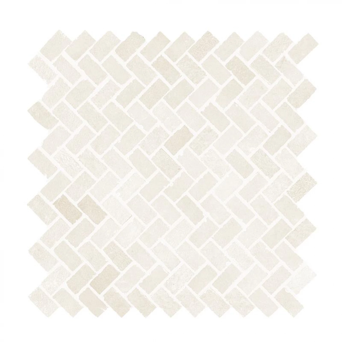 STRATFORD white mosaico 30x30 100