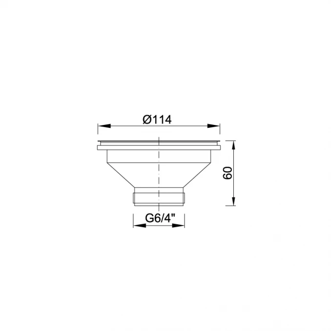 Pileta STYRON 6/4xfi114mm
