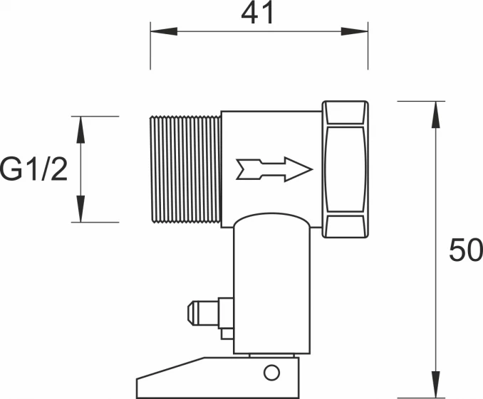 Sigurnosni ventil MINOTTI MF1/2" sa ručicom