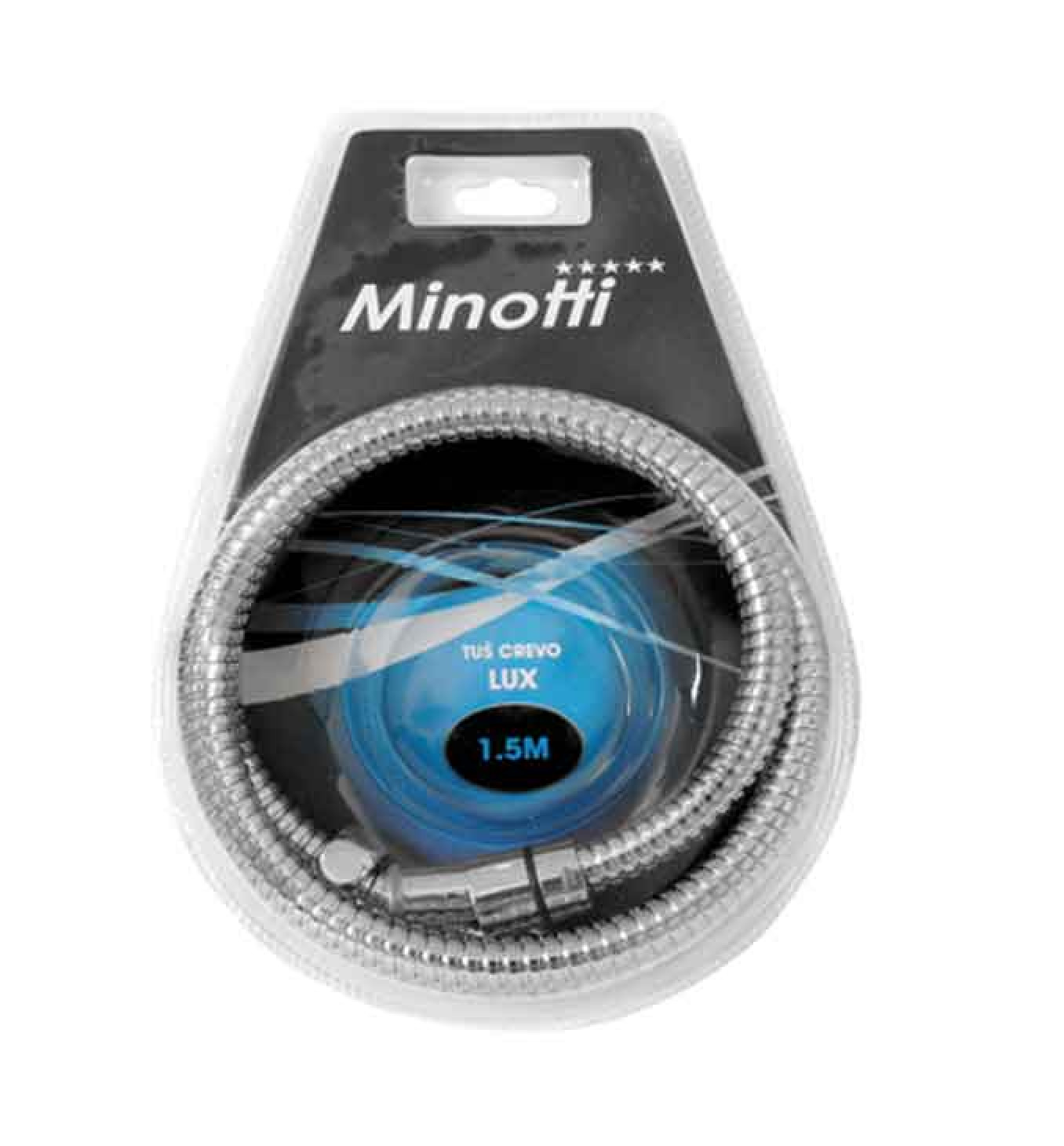 Tuš crevo MINOTTI 1500 PVC lux