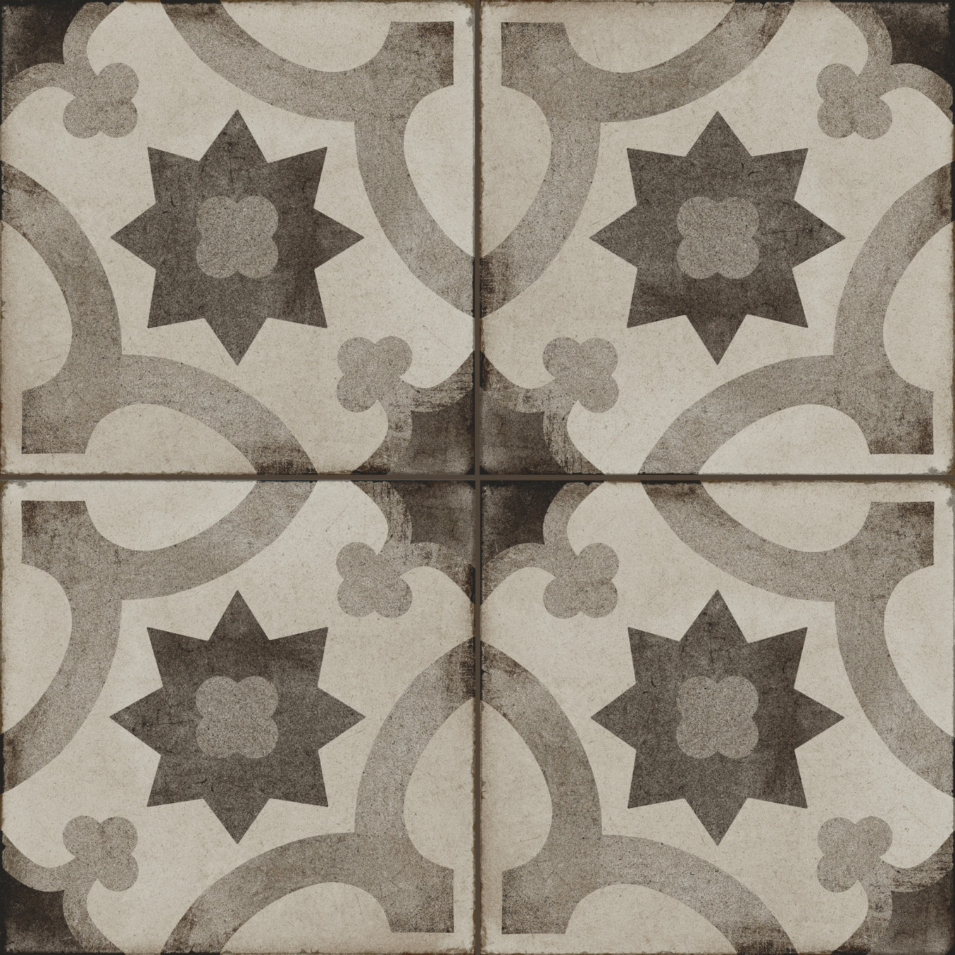 OTTOCENTO decoro tappeto 2 talco 20x20 F11 09