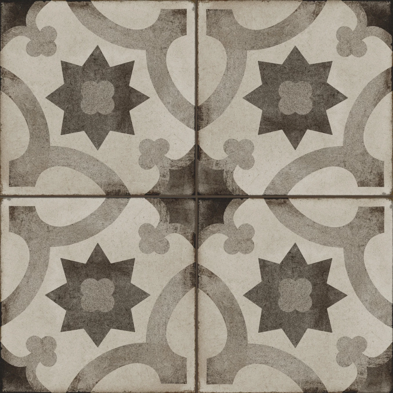 OTTOCENTO decoro tappeto 2 talco 20x20 F11 09