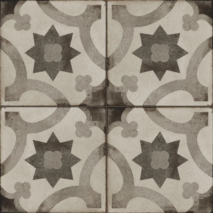 OTTOCENTO decoro tappeto 2 talco 20x20 F11 09