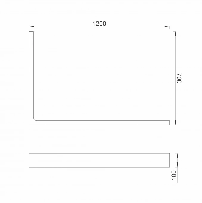 Oplata COPEN SOLILUX za kadicu  i 12 nogica set. Za kadice 1200x700