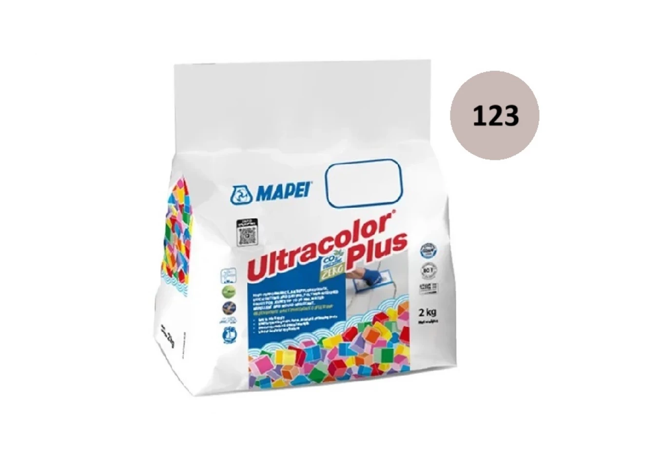 Fug masa Mapei ULTRACOLOR PLUS 2kg ancient white 123