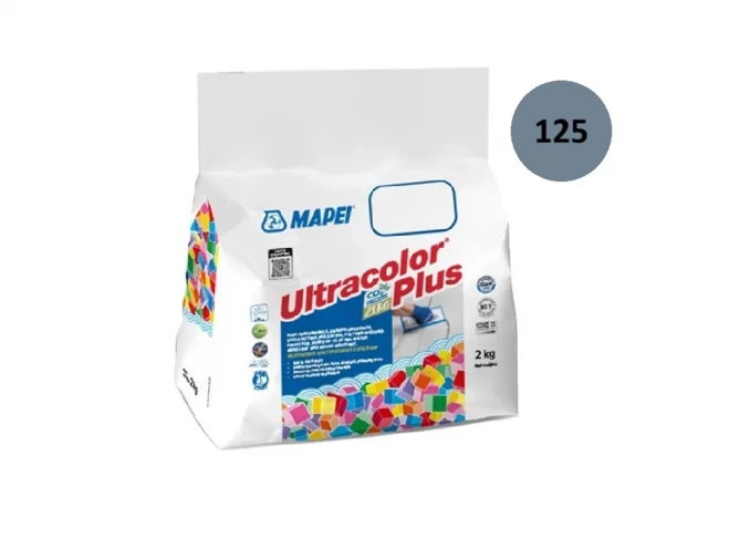 Fug masa Mapei ULTRACOLOR PLUS 2kg castle grey 125
