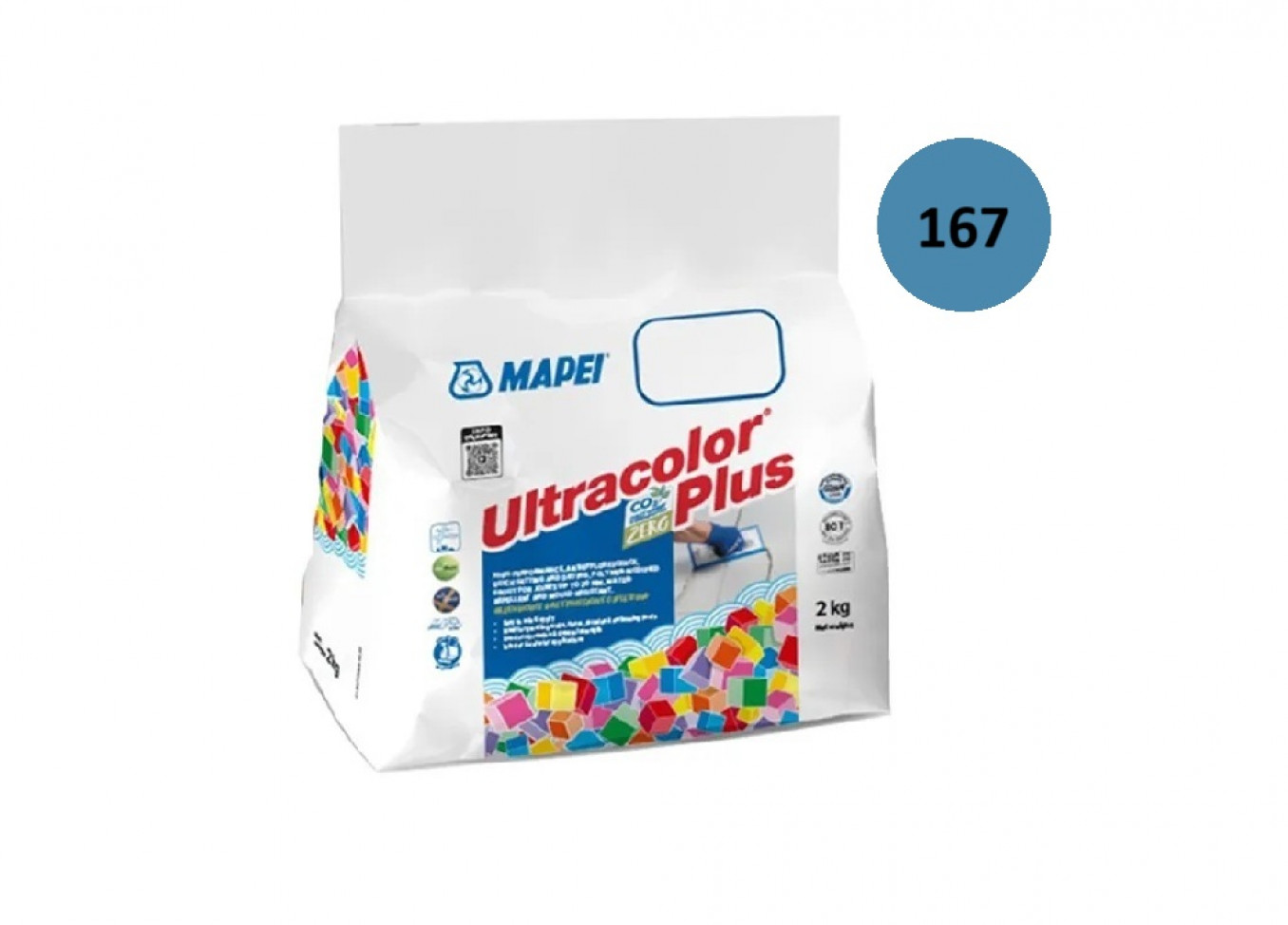 Fug masa Mapei ULTRACOLOR PLUS 2kg avio 167