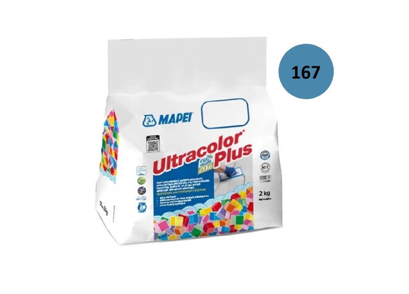 Fug masa Mapei ULTRACOLOR PLUS 2kg avio 167