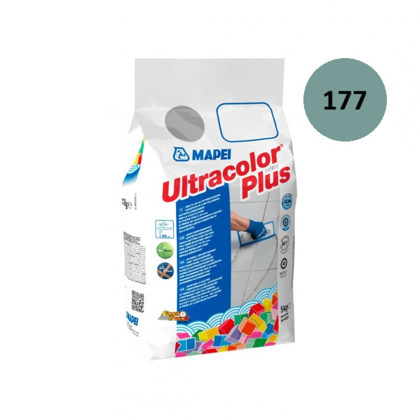 Fug masa Mapei ULTRACOLOR PLUS 5kg saga 177