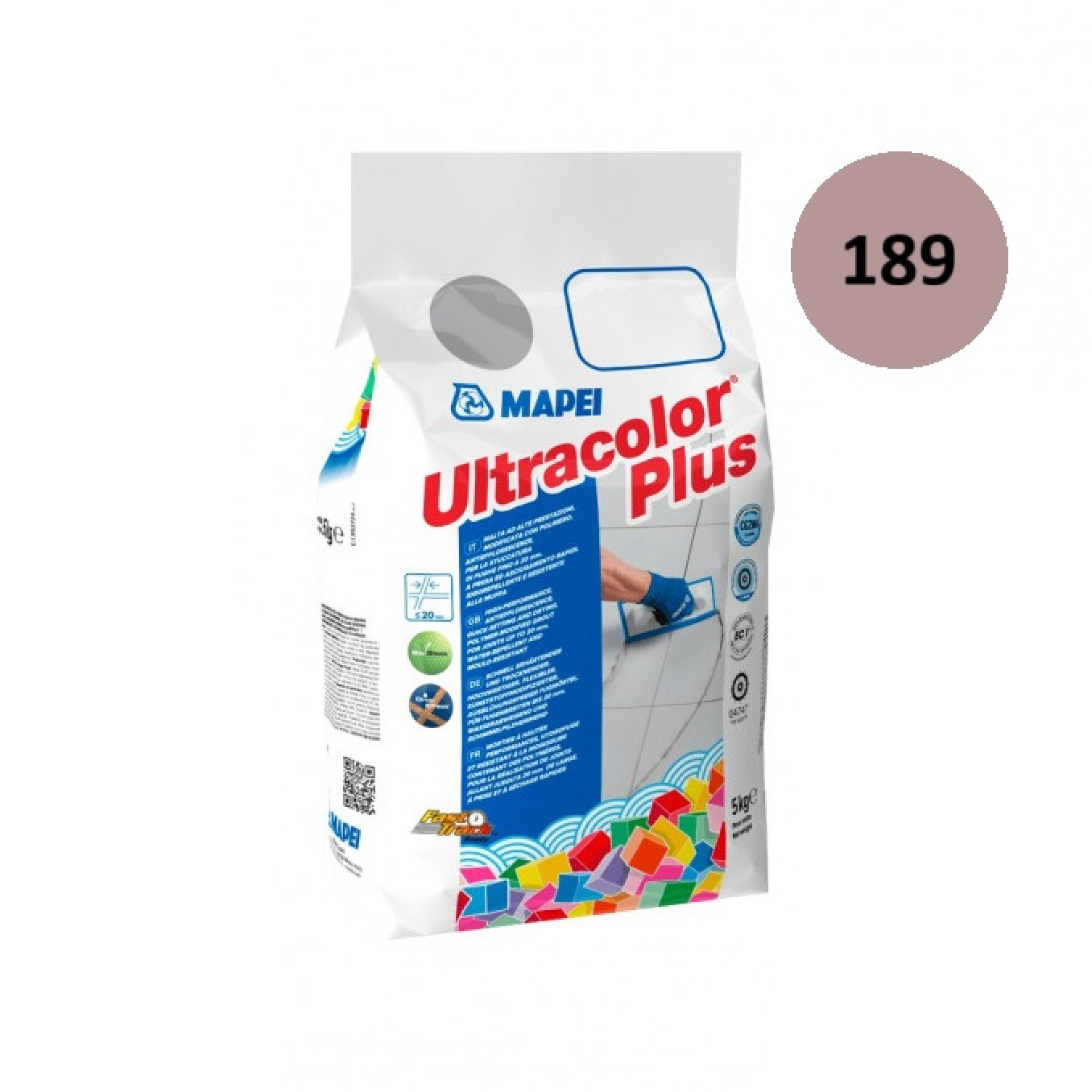 Fug masa Mapei ULTRACOLOR PLUS 5kg spelt 189