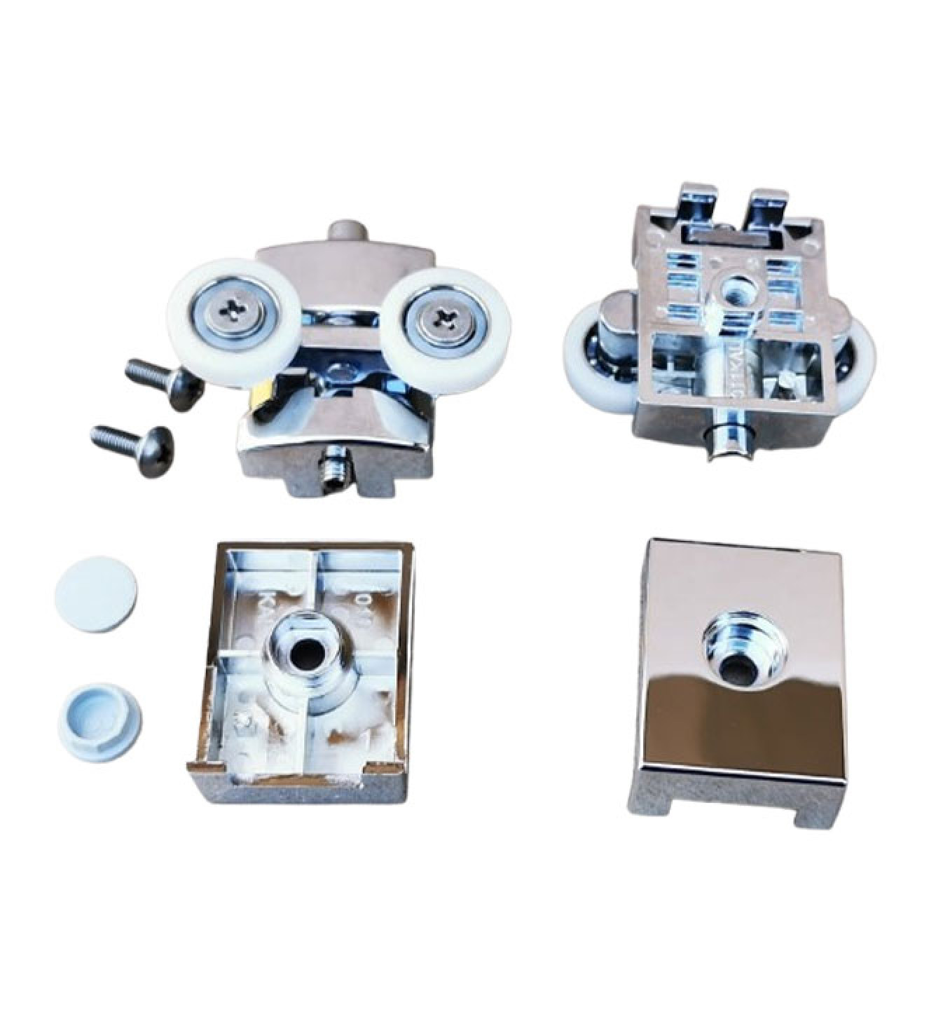 Točkići za vrata Novellini set hrom R07BLR01-K