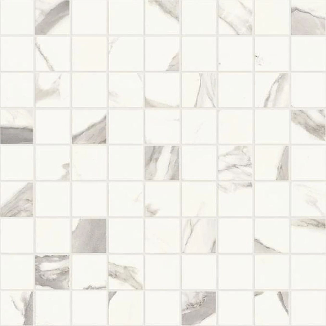 MAJESTIC PURE mosaico statuario lev 30x30 rett B49