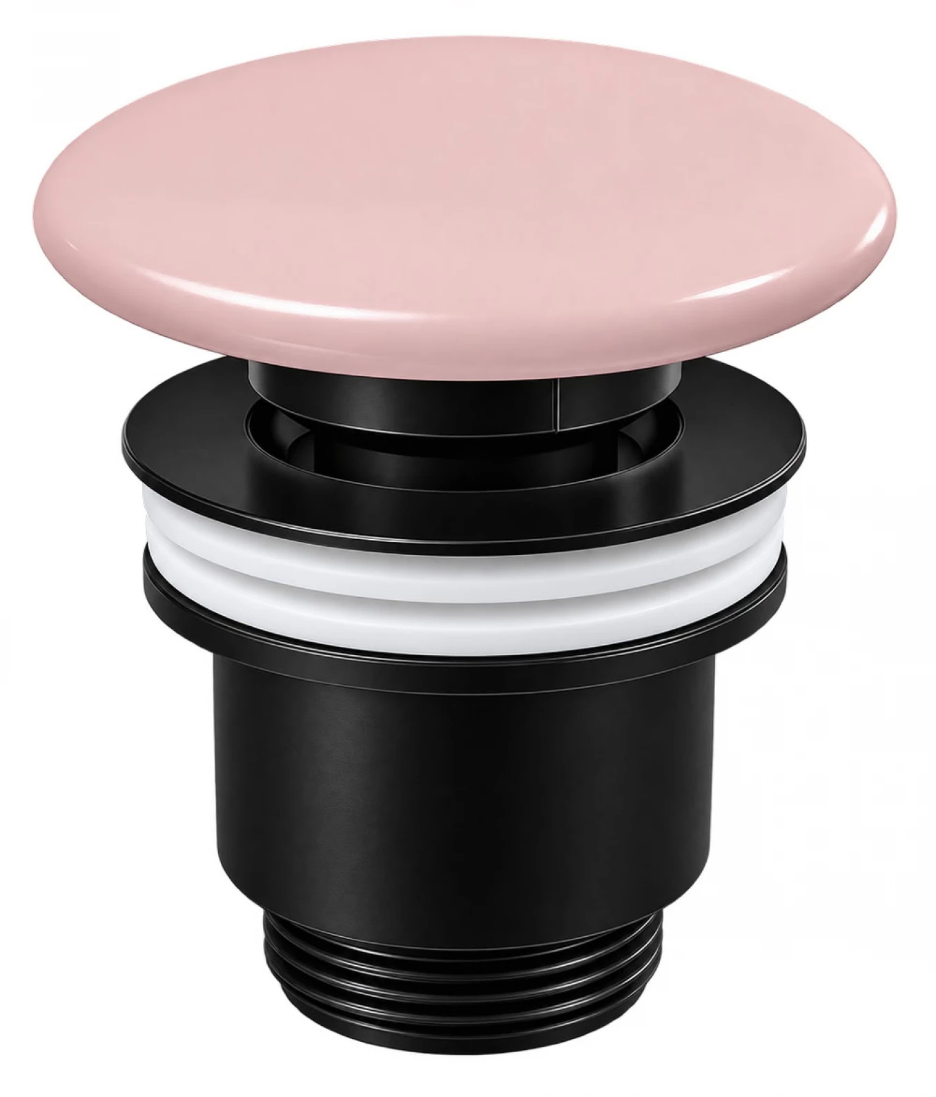 Pop-up COLAVENE rosa mat za nero mat sifon