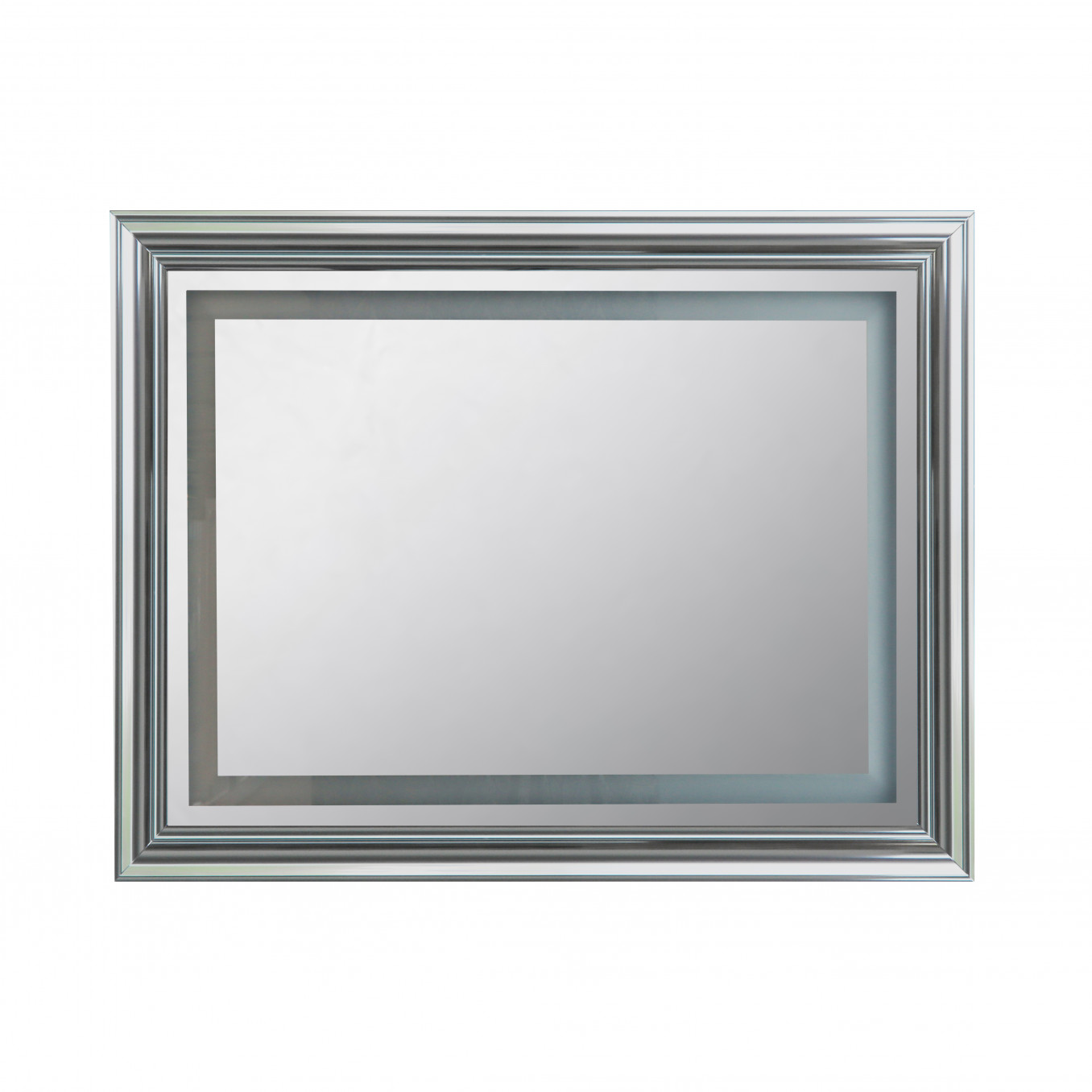 Ogledalo CONCEPT 1000x760 Silver