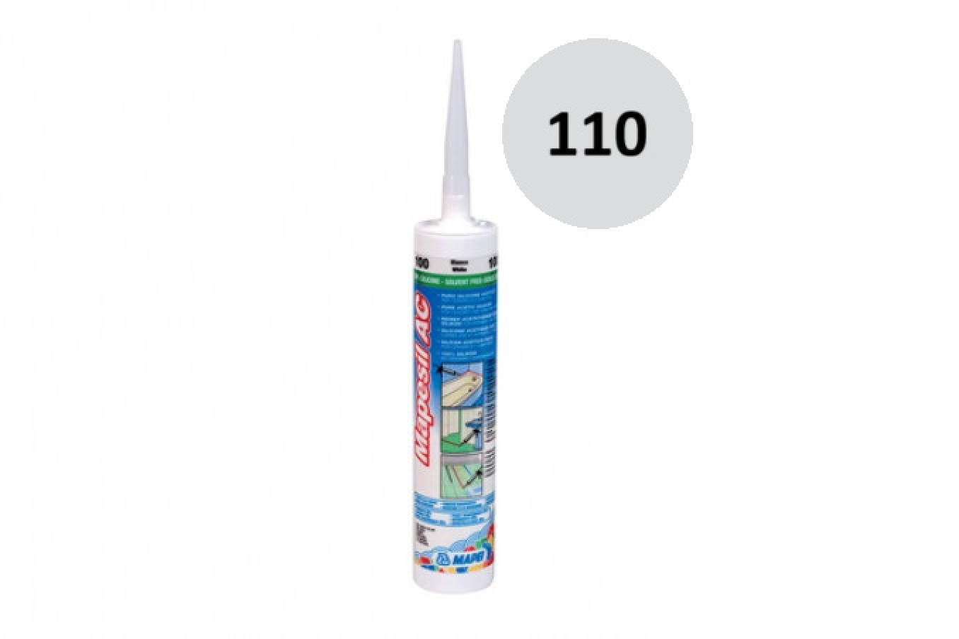 Silikon Mapei MAPESIL AC 110 manhattan