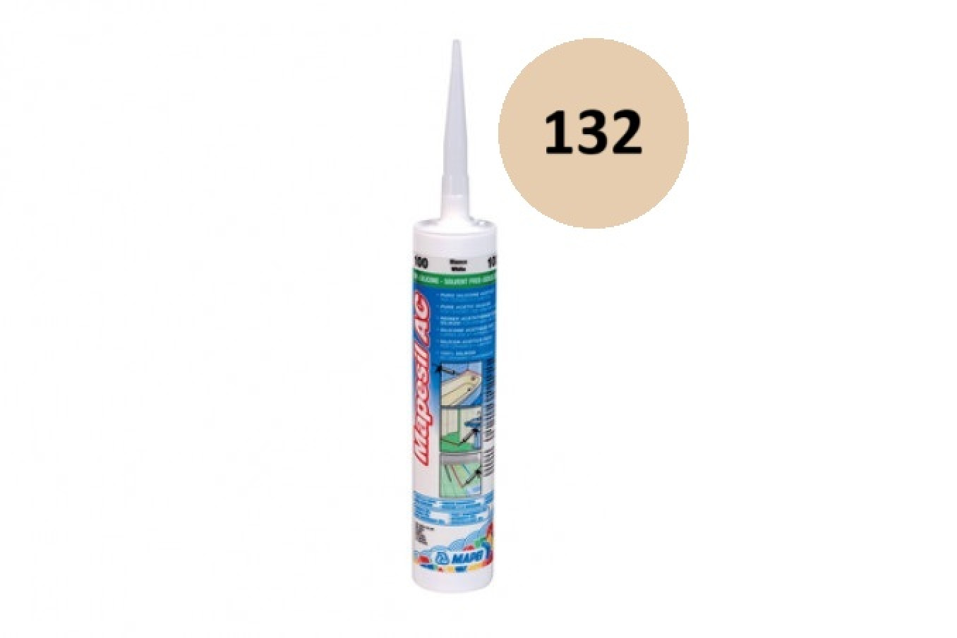 Silikon Mapei MAPESIL AC 132 beige