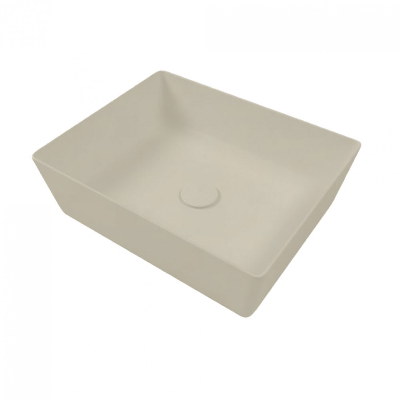 Lavabo nadgradni HATRIA HAPPYHOUR SLIM 11:00 500x380x155 ivory matt