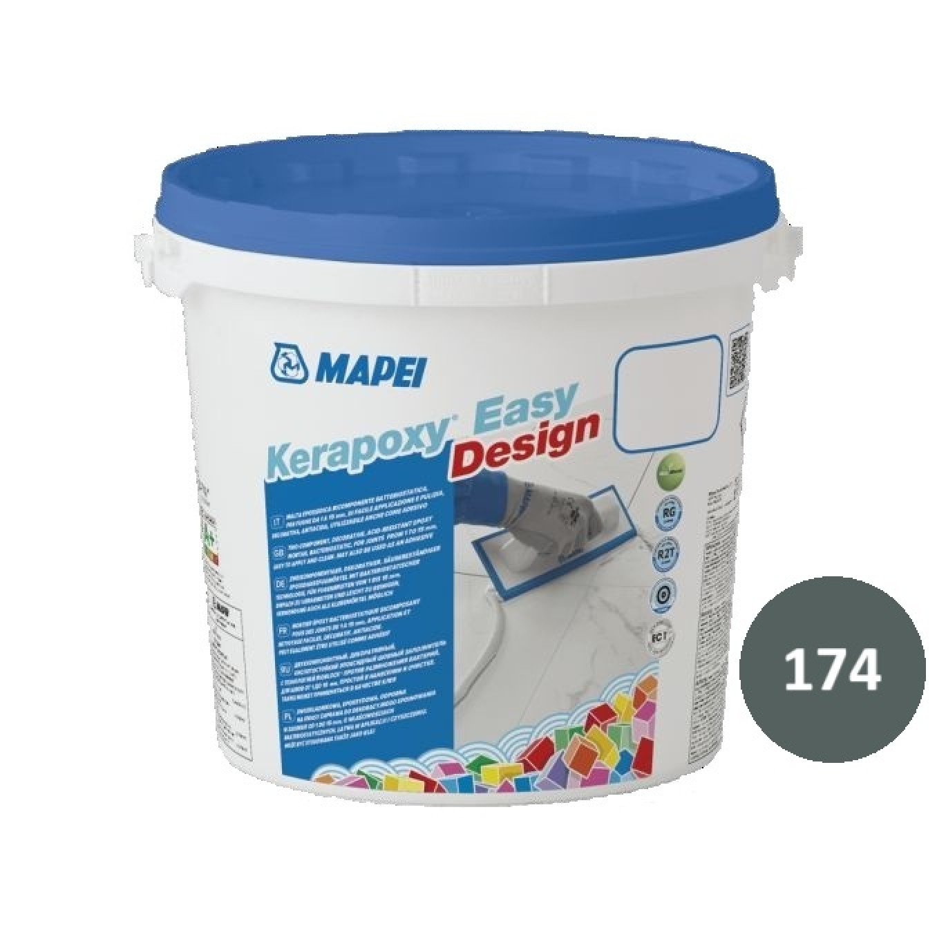 Fug masa Mapei KERAPOXY EASY DESIGN 174 ep. 3kg