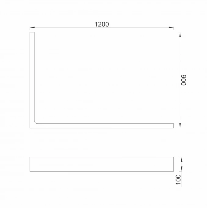 Oplata COPEN SOLILUX za kadicu  i 12 nogica set. Za kadice 1200x900