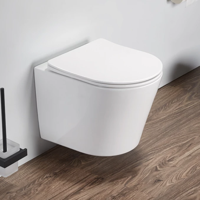 Konzolna wc šolja PURE compact rimless sa duroplast soft close wc daskom