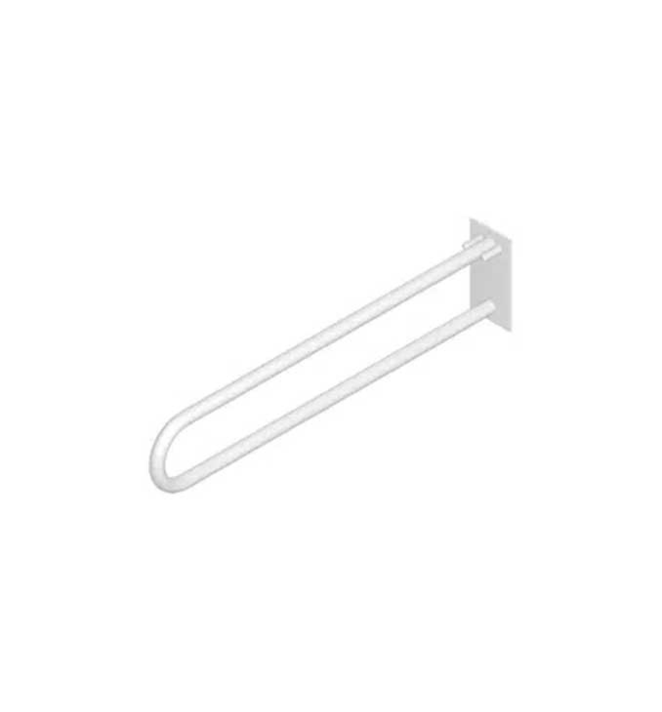 Rukohvat JIKA preklopni beli 800mm