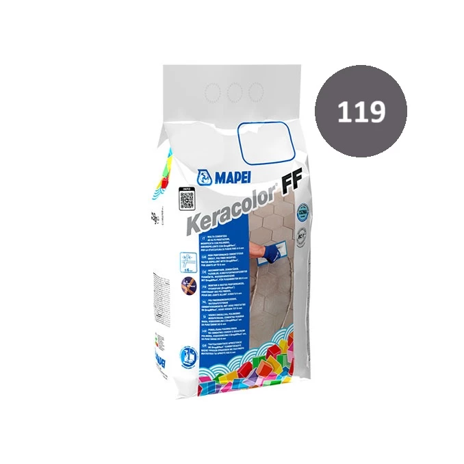 Fug masa Mapei KERACOLOR FF 2kg london grey 119