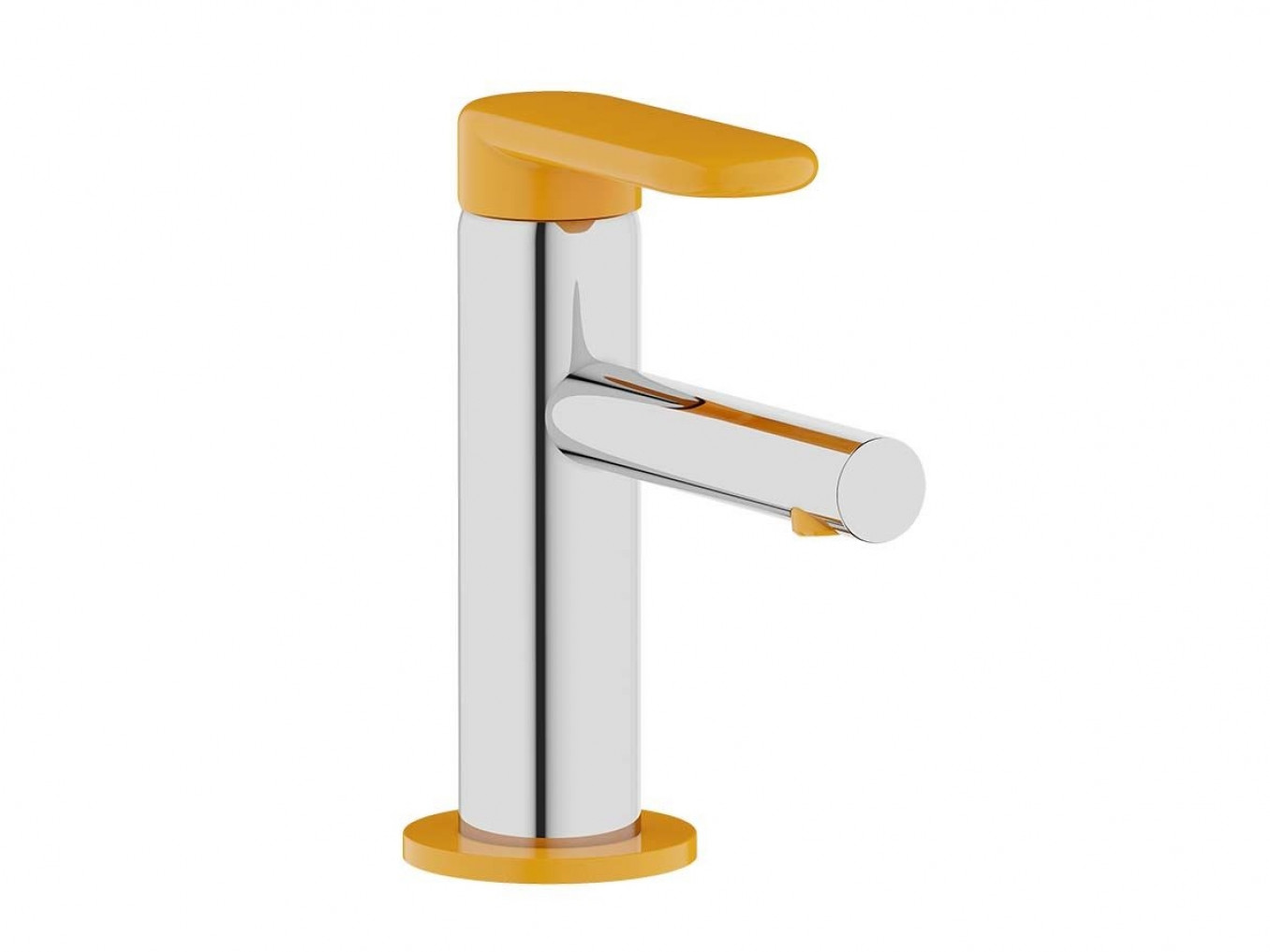 Baterija za lavabo VITRA SENTO KIDS hrom/žuta