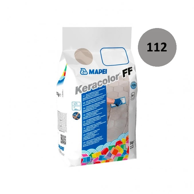 Fug masa Mapei KERACOLOR FF 5 kg medium grey 112