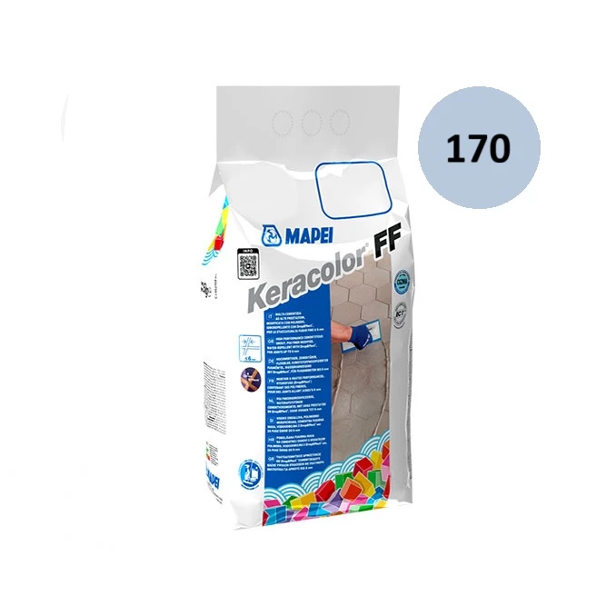 Fug masa Mapei KERACOLOR FF 2 kg Crocus blue 170