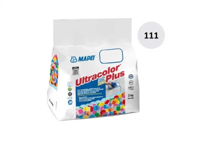Fug masa Mapei ULTRACOLOR PLUS 2kg silver grey 111