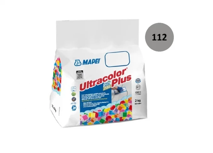 Fug masa Mapei ULTRACOLOR PLUS 2kg medium grey 112
