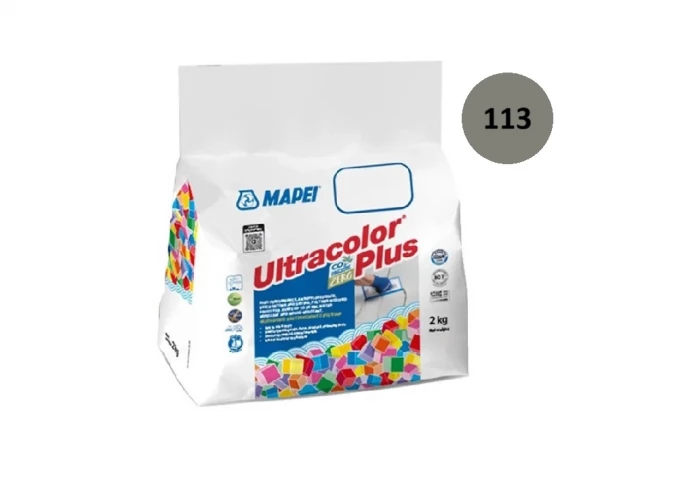 Fug masa Mapei ULTRACOLOR PLUS 2kg cement grey 113