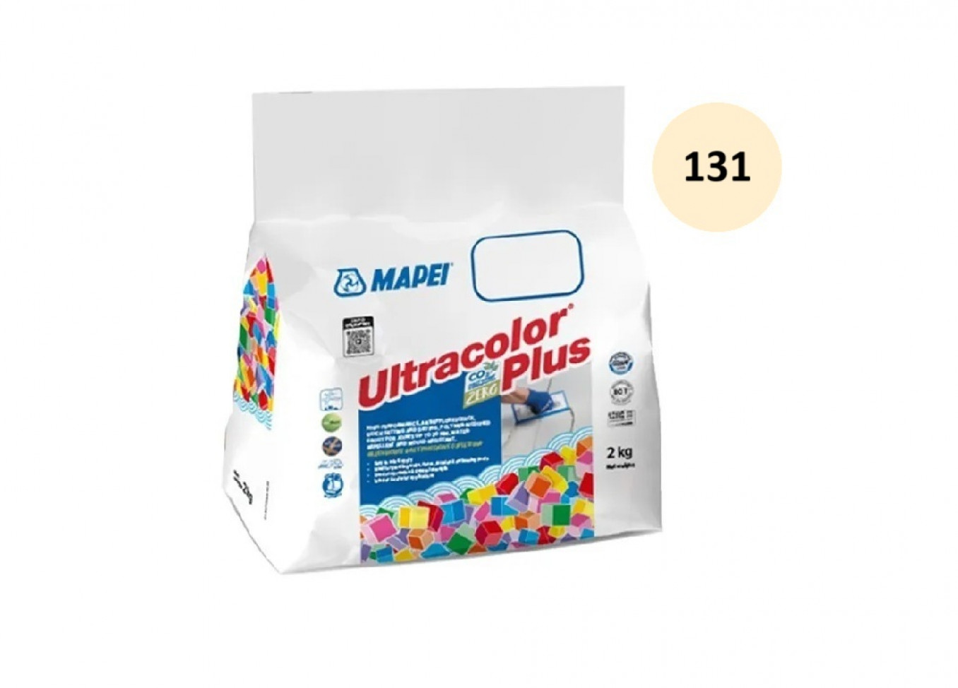 Fug masa Mapei ULTRACOLOR PLUS 2kg vaniglia 131