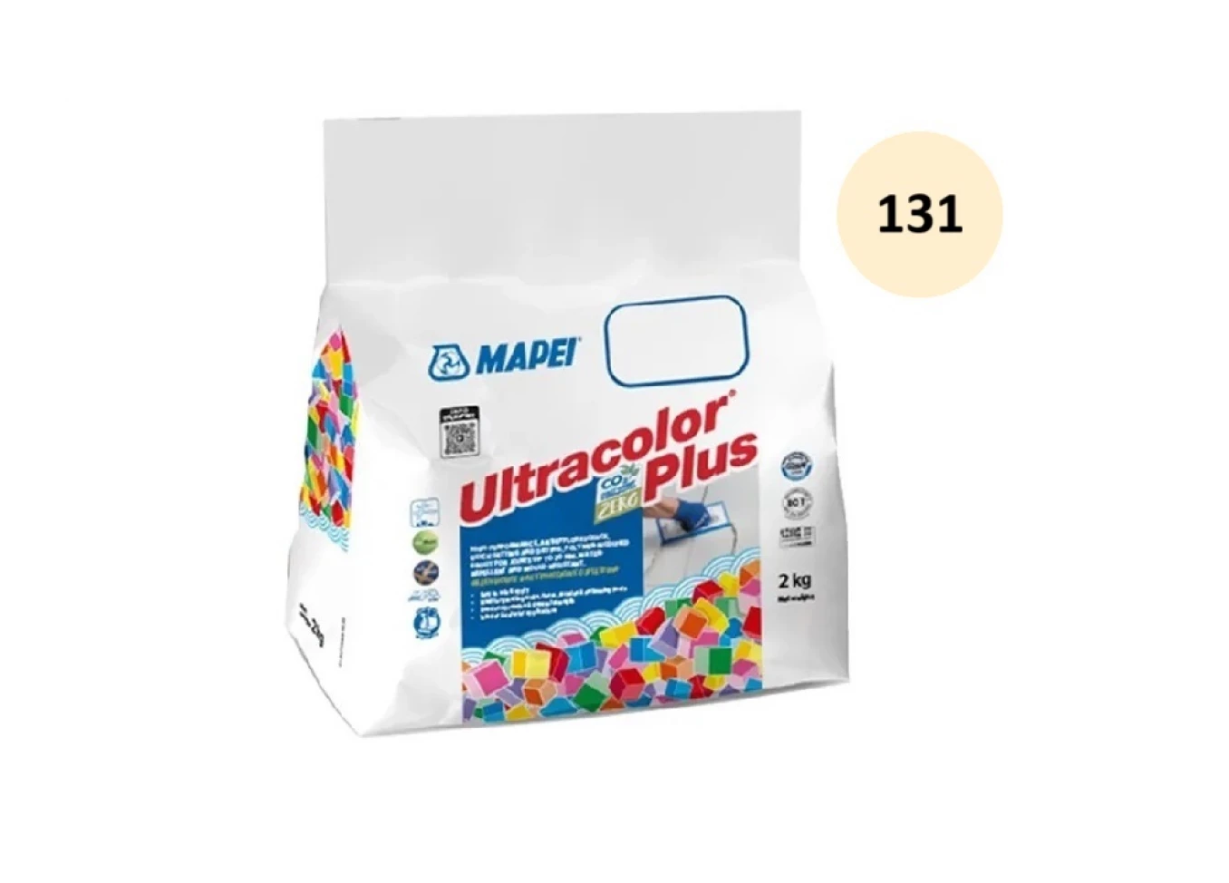 Fug masa Mapei ULTRACOLOR PLUS 2kg vaniglia 131