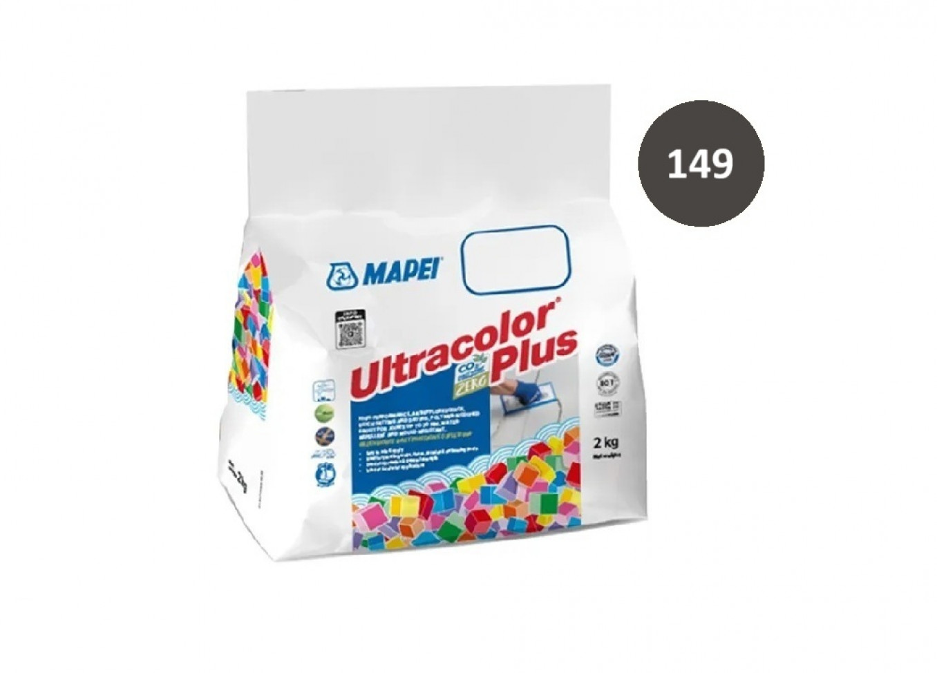 Fug masa Mapei ULTRACOLOR PLUS 2kg vulcano sand 149