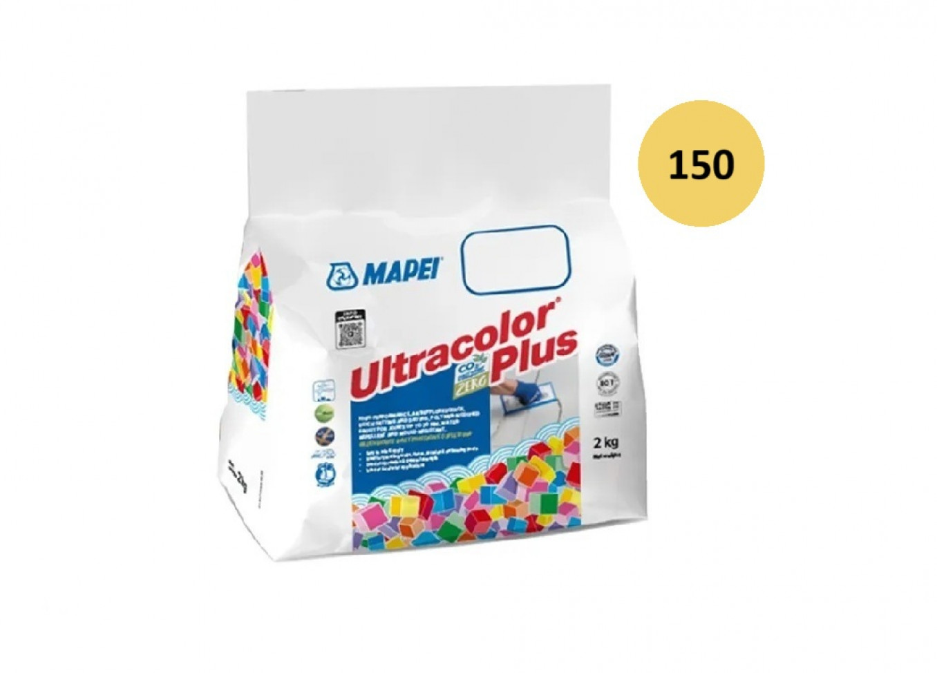 Fug masa Mapei ULTRACOLOR PLUS 2kg yellow 150