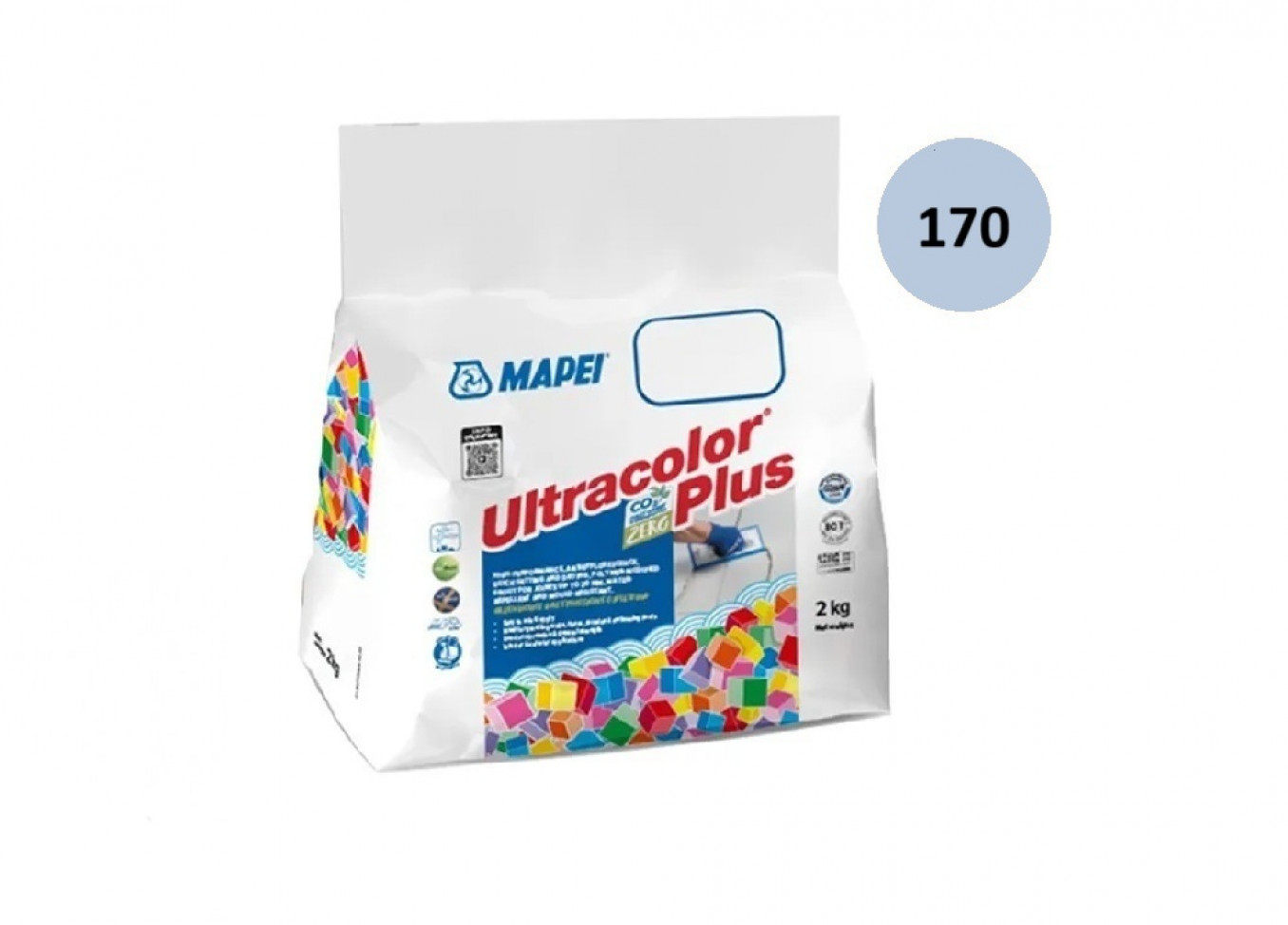 Fug masa Mapei ULTRACOLOR PLUS 2kg crocus blue 170