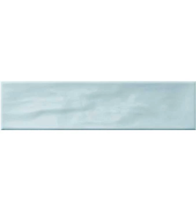 MAYOLICA celeste glossy 7.5x30