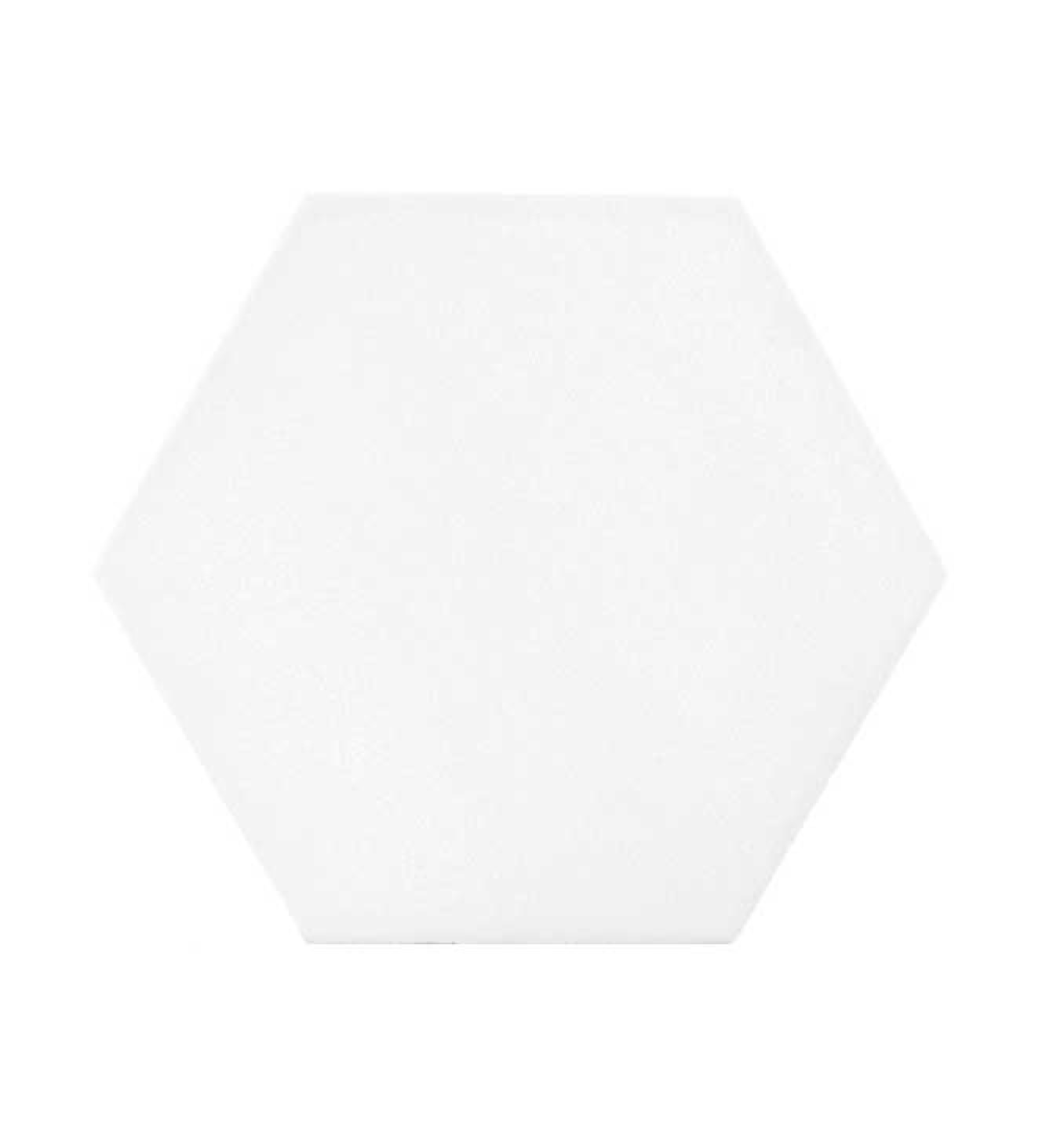 MAYFAIR hexagon blanco matt 19.8x22.8