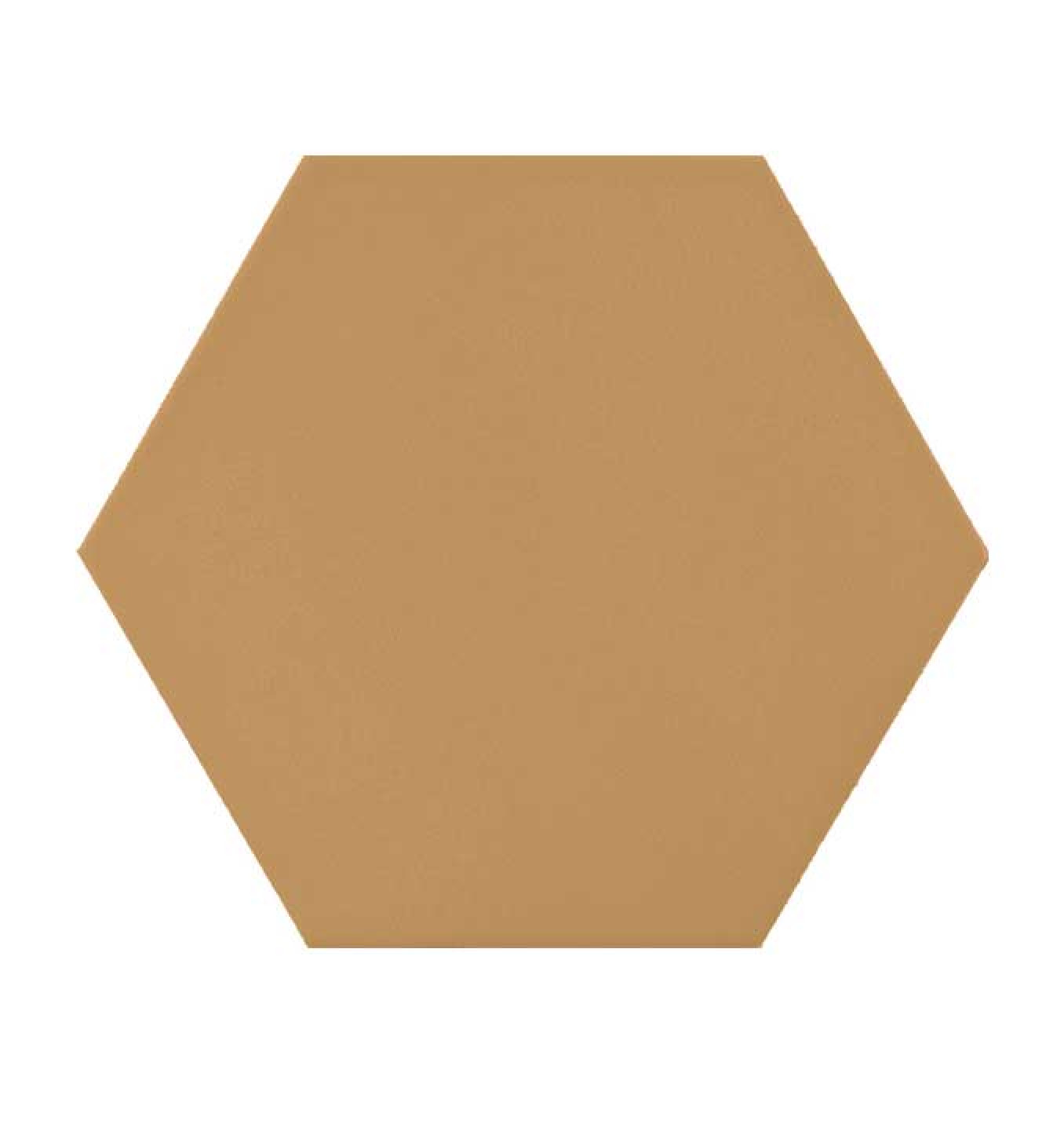 MAYFAIR hexagon ocre matt 19.8x22.8