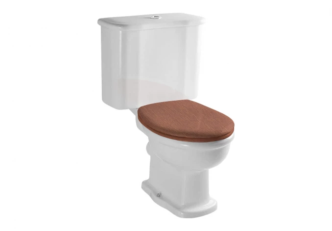 Monoblok VITRA ARIA baltik sa WC daskom drvenom chestnut