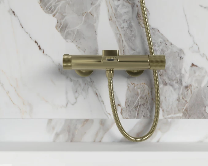 Baterija za kadu COPEN NOOK brušeno zlato