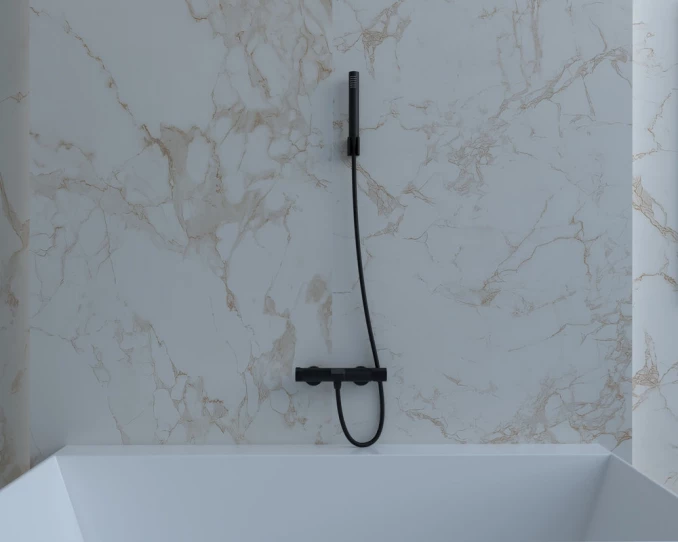 Baterija za kadu COPEN NOOK mat crna