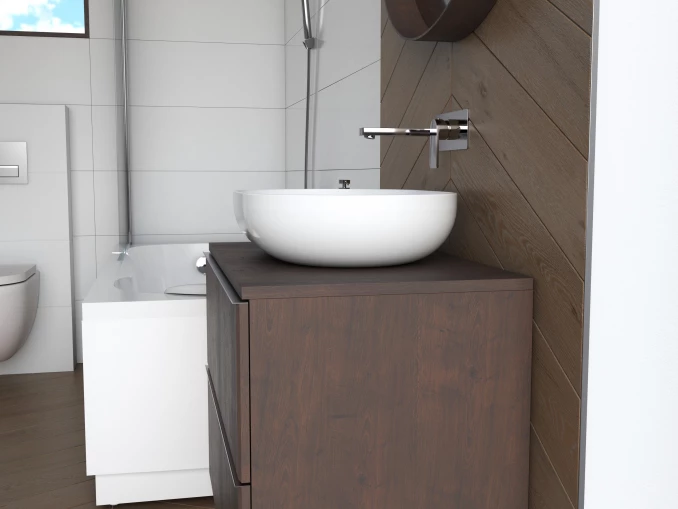 Ugradna baterija za lavabo COPEN NOOK hrom