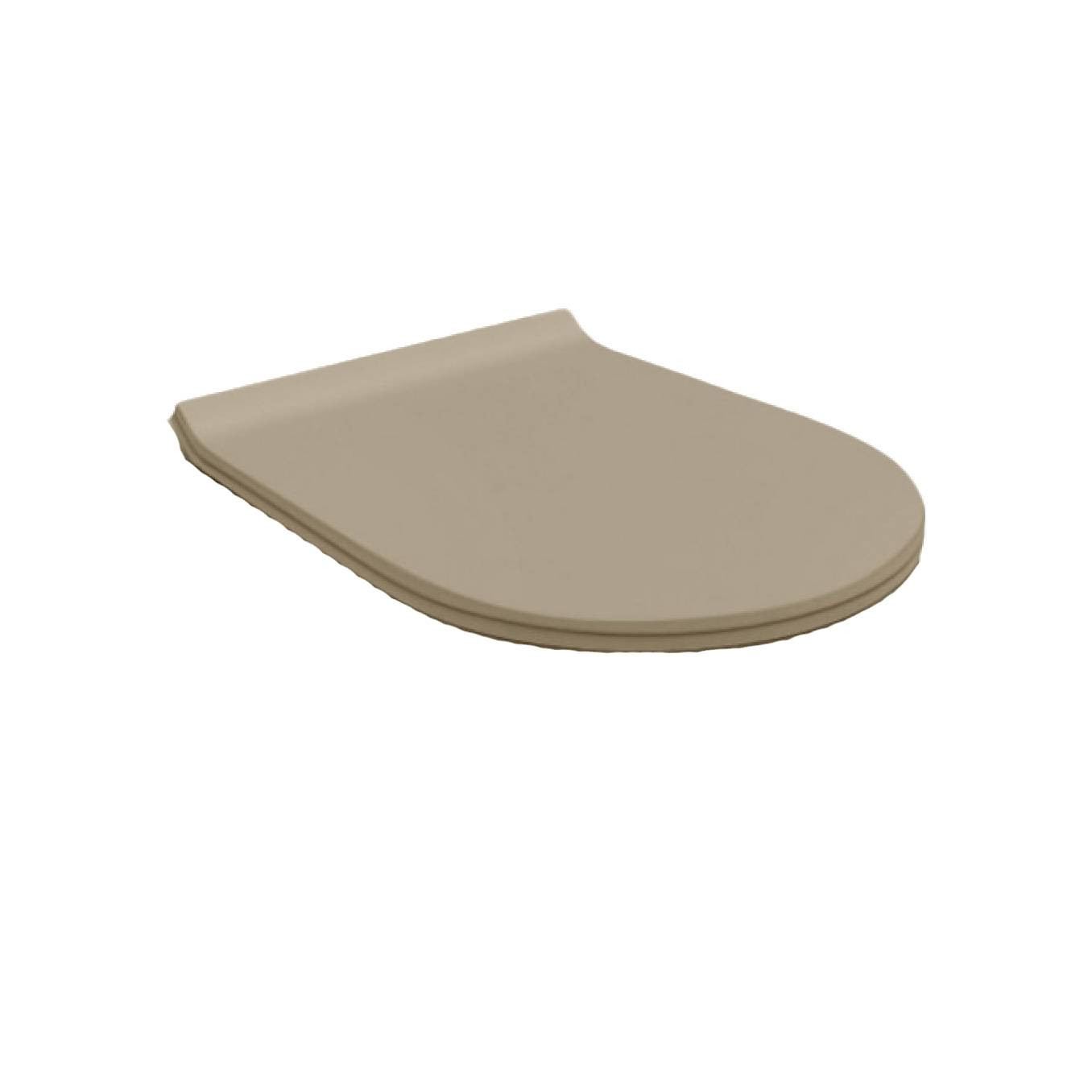 WC daska HATRIA FUSION slim softclose sand matt