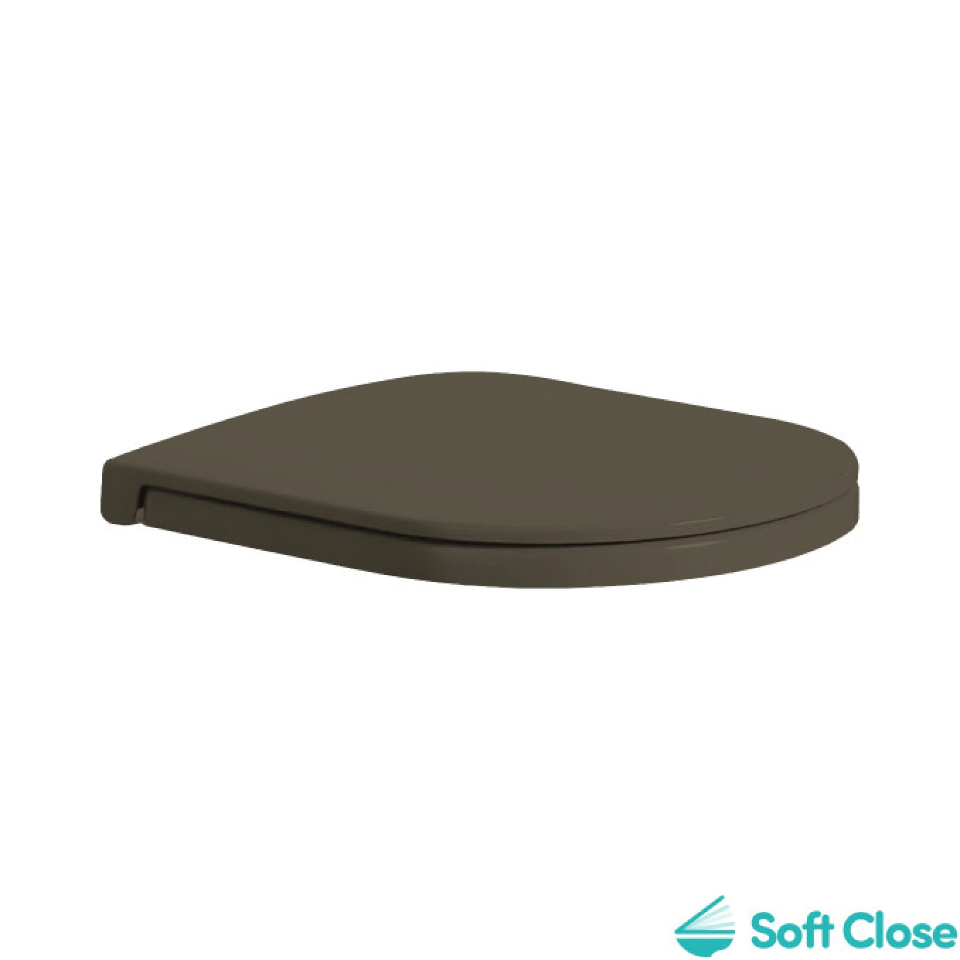 WC daska HATRIA FUSION slim softclose forest matt